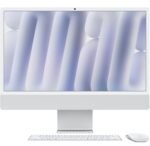 Apple iMac 24" Z1K1000KQ M4 Chip with 32GB RAM, 2TB SSD, Nano-Texture Glass - Silver English - Image 2