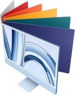 Apple iMac - MQRR3 - M3 8/10GPU 8GB 512gb Blue - Image 3