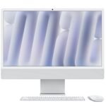 Apple iMac 24" Z1K10024N, M4 Chip with 32GB RAM, 1TB SSD, 10-Core CPU, 10-Core GPU, AIO Desktop Computer, English Keyboard | Silver