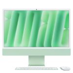 Apple iMac 24" Apple M4 Chip with 8-Core CPU, 8-Core GPU, AIO Desktop Computer, 16GB RAM, 256GB SSD, English Keyboard, Green | MWUE3