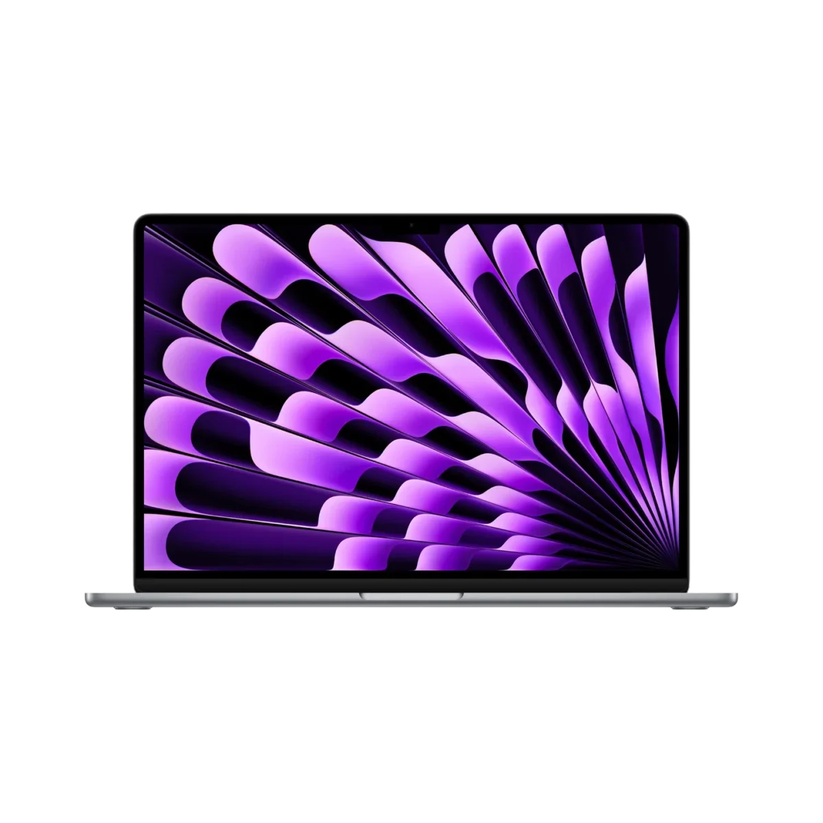 Apple MacBook Air 15-inch, Apple M3 chip with 8-core CPU and 10-core GPU, 8GB RAM, 256GB SSD, English Keyboard-Space Grey-MRYM3 - Image 1