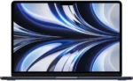 Apple MacBook Air 13.6" M2 Chip, MLY33, 8 Core CPU, 8 Core GPU, 8GB RAM, 256GB SSD English Keyboard, Midnight