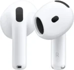 Apple Airpods 4, Spatial Audio W/ Dynamic Head Tracking, H2 Chip, Voice Isolation, Force Sensor, IP54 Dust, Sweat, & Water Resistant, Up to 30 Hours of Playback, USB-C Charging Case, White - Image 2