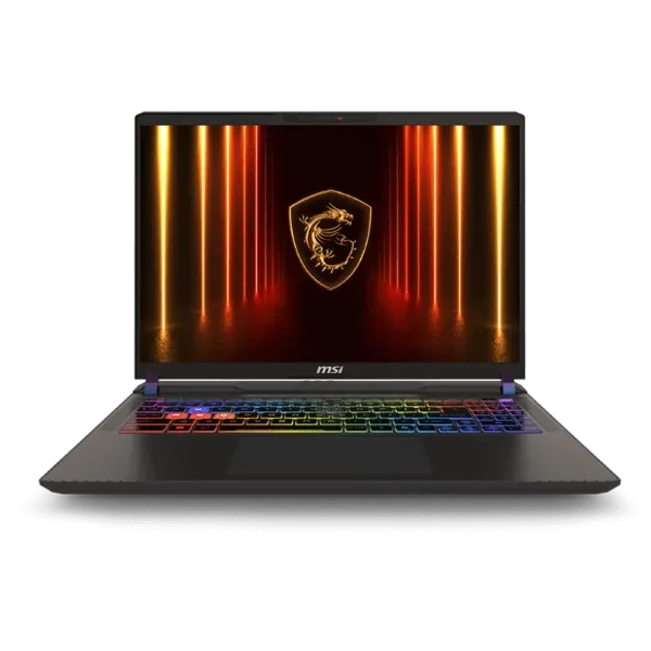 MSI Vector 16 HX AI A2XWIG Gaming Laptop, 32GB RAM, 1TB SSD, With 16-Inch Display, Core Ultra 9 275HX Processor, 16GB NVIDIA GeForce RTX 5080 Graphics, Windows 11 English-Arabic Cosmos Gray