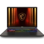 MSI Vector 16 HX AI A2XWIG Gaming Laptop, 32GB RAM, 1TB SSD, With 16-Inch Display, Core Ultra 9 275HX Processor, 16GB NVIDIA GeForce RTX 5080 Graphics, Windows 11 English-Arabic Cosmos Gray