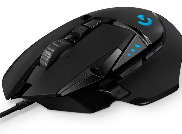 Logitech G502 HERO Wired Gaming Mouse – 16,000 DPI, RGB, 11 Buttons, Black | 910-005471