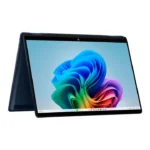 HP OmniBook X Flip Next Gen AI 14-fm0023dx Laptop, 16GB RAM, 1TB SSD, 14" 2K IPS Touch Display, Intel Core Ultra 7 256V, English Keyboard, Win11, Atmospheric Blue - B5UJ2UA - Image 2