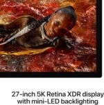 Apple Studio Display XDR 27" 5K Retina Monitor, Standard Glass, Tilt and Height Adjustable Stand, MFEL4 - Image 3